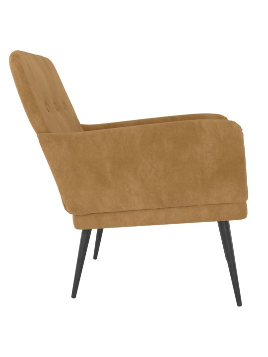 TUGITOOL, PRUUN, 62 X 79 X 79 CM, SAMET