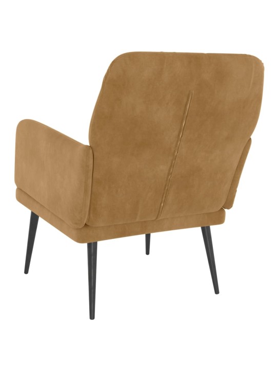 TUGITOOL, PRUUN, 62 X 79 X 79 CM, SAMET