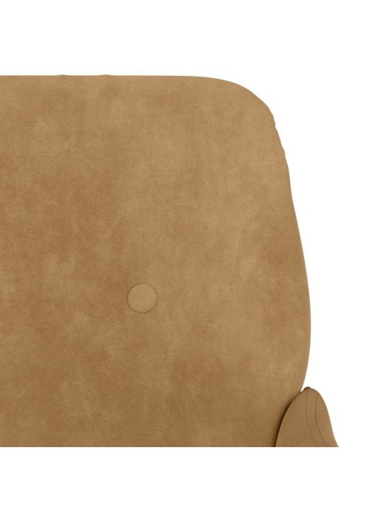TUGITOOL, PRUUN, 62 X 79 X 79 CM, SAMET