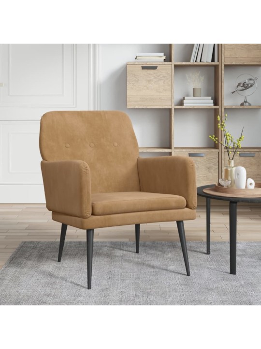TUGITOOL, PRUUN, 62 X 79 X 79 CM, SAMET