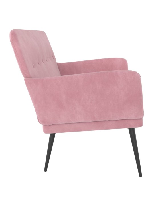 PINK, ROOSA, 108 X 79 X 79 CM, SAMET