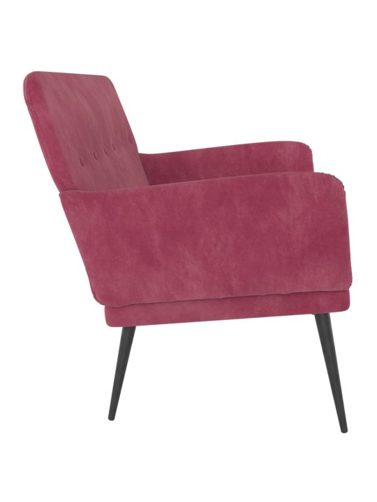 PINK, VEINIPUNANE, 108 X 79 X 79 CM, SAMET