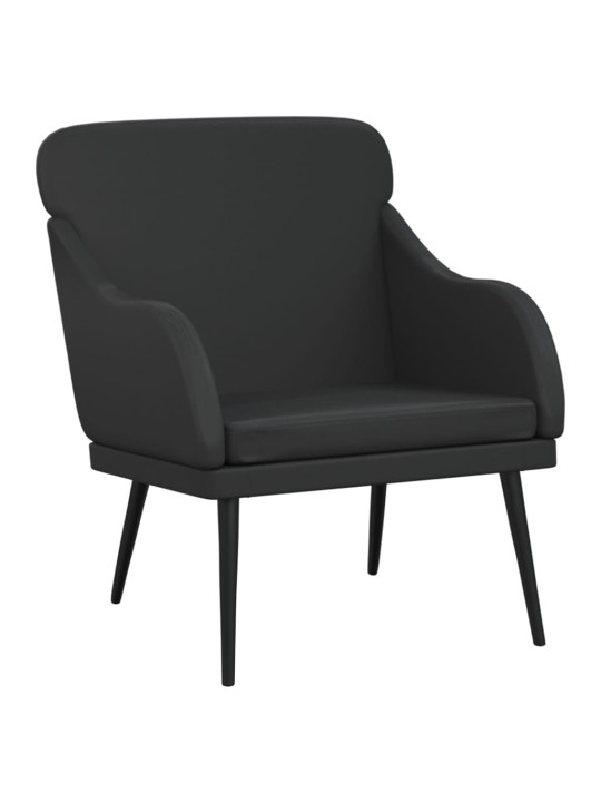 TUGITOOL, MUST, 63 X 76 X 80 CM, KUNSTNAHK
