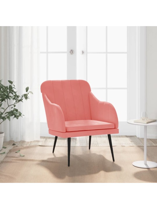 TUGITOOL, ROOSA, 63 X 76 X 80 CM, SAMET