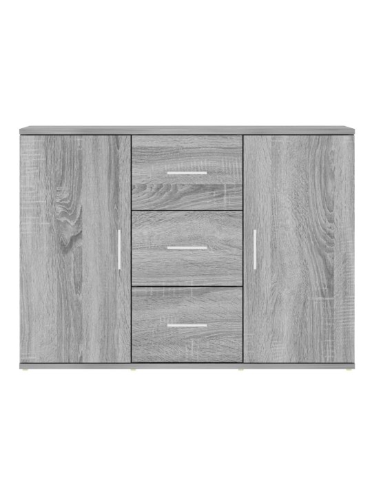 Puhvetkapp, hall sonoma tamm, 91x29,5x65 cm, tehispuit
