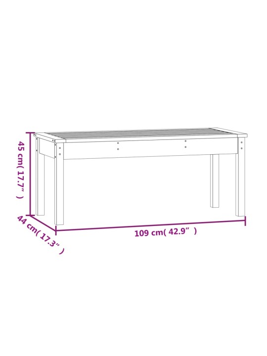 AIAPINK, VALGE, 109 X 44 X 45 CM, MÄNNIPUIT