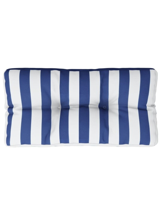 Euroaluse istmepadi, sinise/valge triibuline, 80 x 40 x 12 cm
