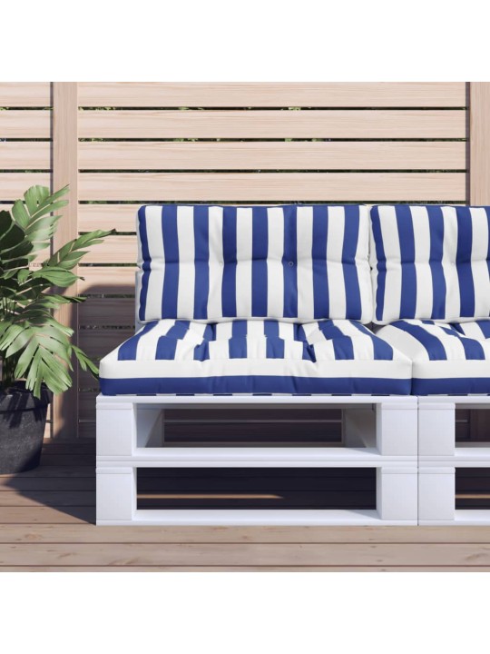 Euroaluse istmepadi, sinise/valge triibuline, 80 x 40 x 12 cm