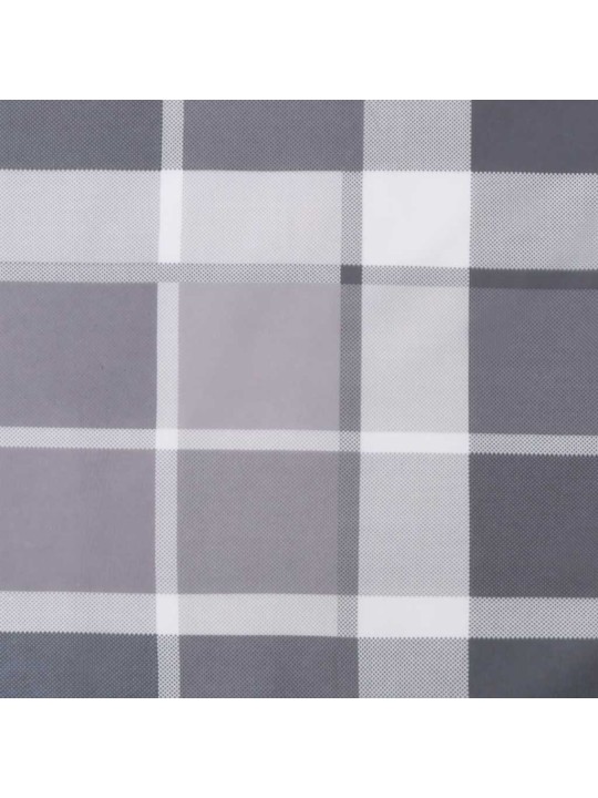 EUROALUSE ISTUMISPADI, HALL, RUUDULINE, 120X40X12 CM, KANGAS