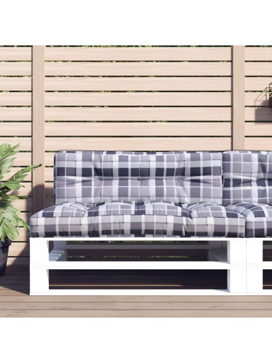 EUROALUSE ISTUMISPADI, HALL, RUUDULINE, 120X40X12 CM, KANGAS