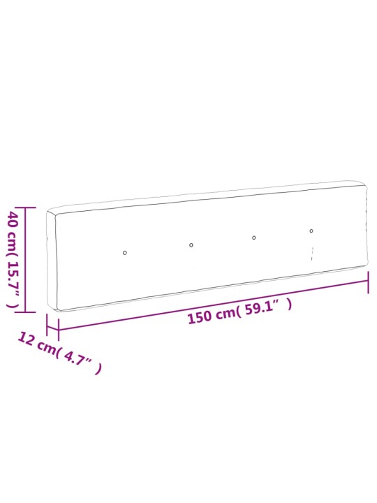 Euroaluse istmepadjad 2 tk, antratsiithall, kangas