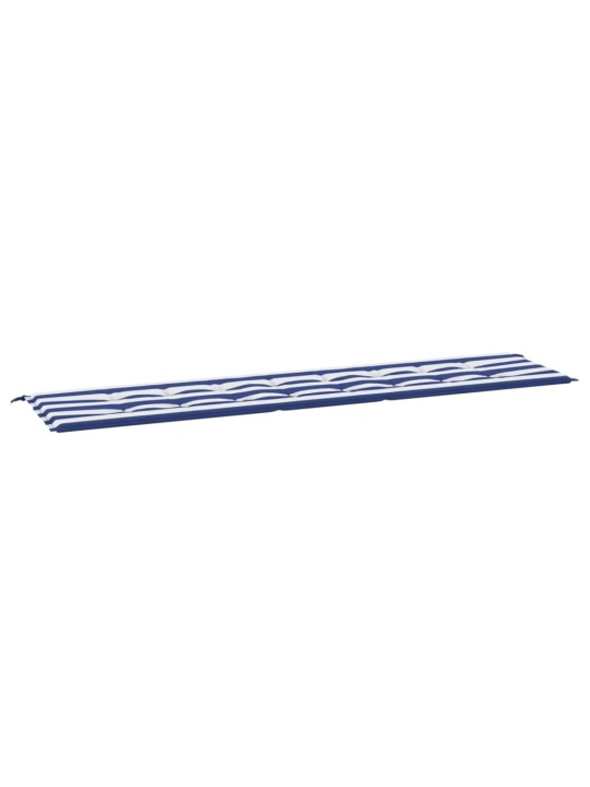 Aiapingi istmepadi, sinise/valge triibuline, 200 x 50 x 3 cm