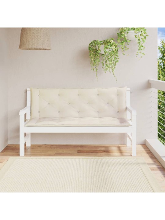 AIAPINGI ISTMEPADJAD 2TK, KREEMVALGE, 150X50X7CM, OXFORD-KANGAS