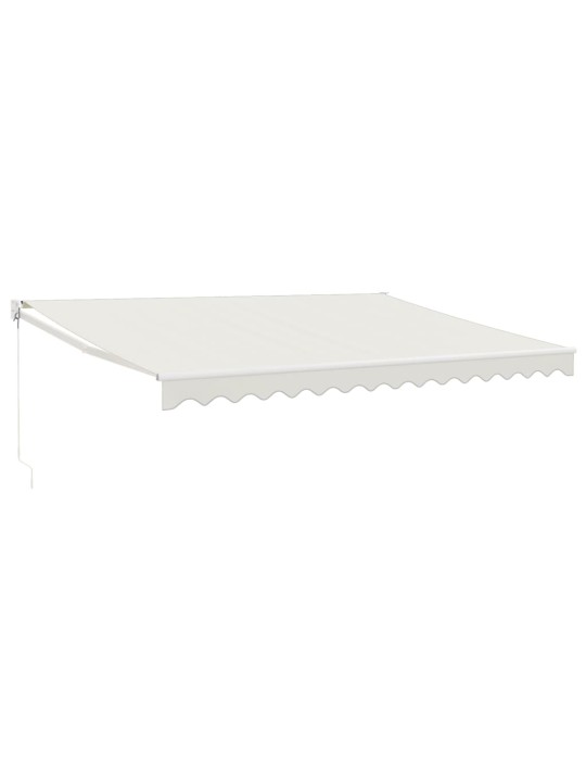 SISSETÕMMATAV VARIKATUS, KREEMJAS, 4X3 M, KANGAS, ALUMIINIUM