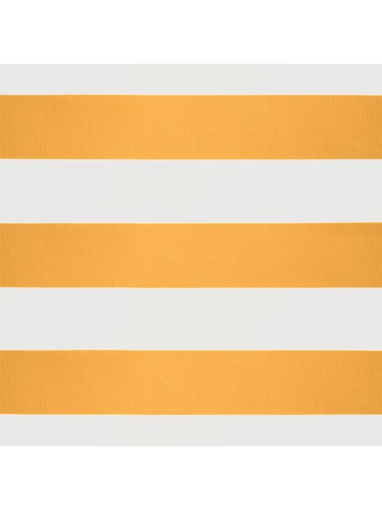 SISSETÕMMATAV VARIKATUS KOLLANE-VALGE 3X2,5 M KANGAS/ALUMIINIUM