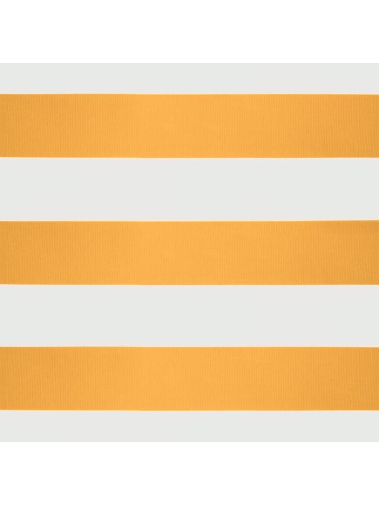 SISSETÕMMATAV VARIKATUS, KOLLANE-VALGE, KANGAS JA ALUMIINIUM