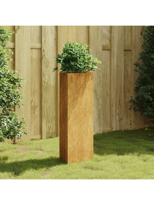 Aia taimekast, 30 x 26 x 75 cm corten teras