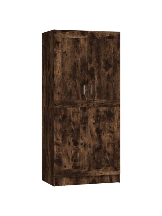 Riidekapp, suitsutatud tamm, 82,5 x 51,5 x 180 cm, tehispuit