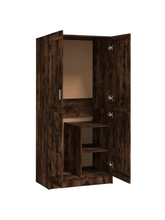 Riidekapp, suitsutatud tamm, 82,5 x 51,5 x 180 cm, tehispuit