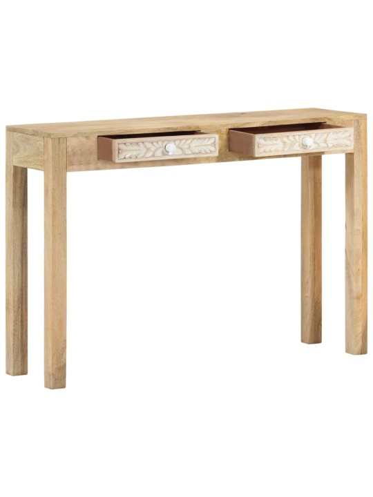 KONSOOLLAUD, 110 X 30 X 75 CM, PLEEGITATUD MANGOPUIT