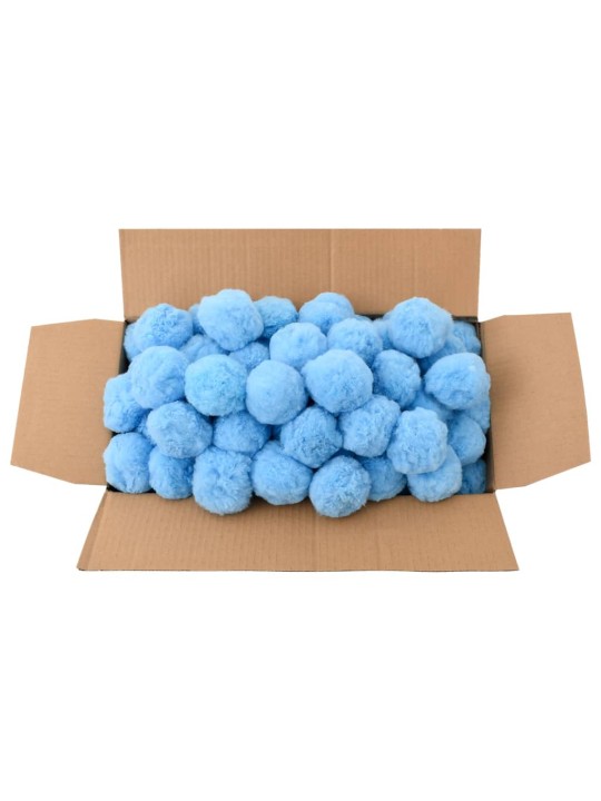 ANTIBAKTERIAALSED BASSEINI FILTERPALLID, SININE, 2100 G, PE