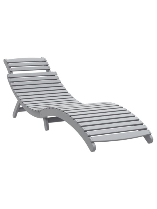 LAMAMISTOOLID 2 TK HALLID 184X55X64 CM TÄISPUIDUST AKAATSIA