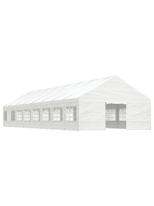 KATUSEGA VARJUALUNE, VALGE, 17,84 X 5,88 X 3,75 M, POLÜETÜLEEN