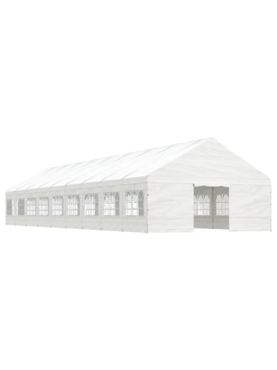 KATUSEGA VARJUALUNE, VALGE, 20,07 X 5,88 X 3,75 M, POLÜETÜLEEN