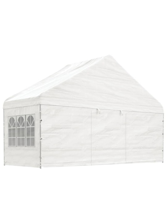 KATUSEGA VARJUALUNE, VALGE, 20,07 X 5,88 X 3,75 M, POLÜETÜLEEN