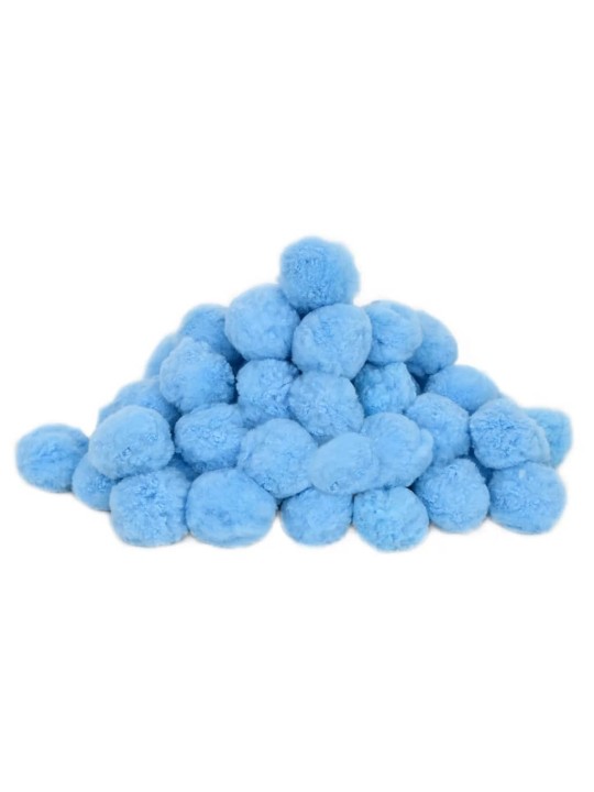 ANTIBAKTERIAALSED BASSEINI FILTERPALLID, SININE, 700 G, PE