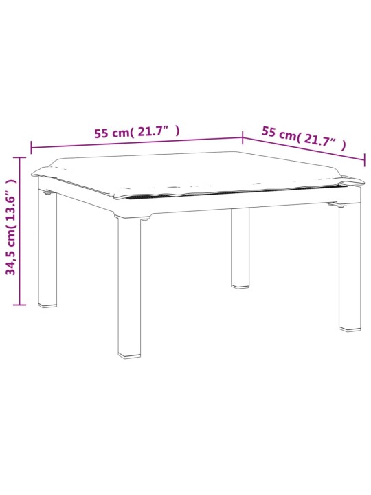 4-osaline aiamööbli komplekt patjadega, must/hall, polürotang