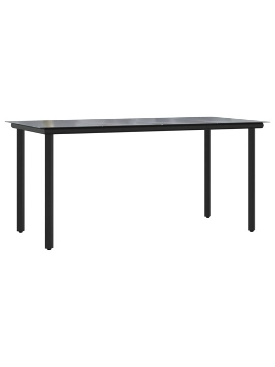 7-osaline aiamööbli komplekt, tumehall, polürotang