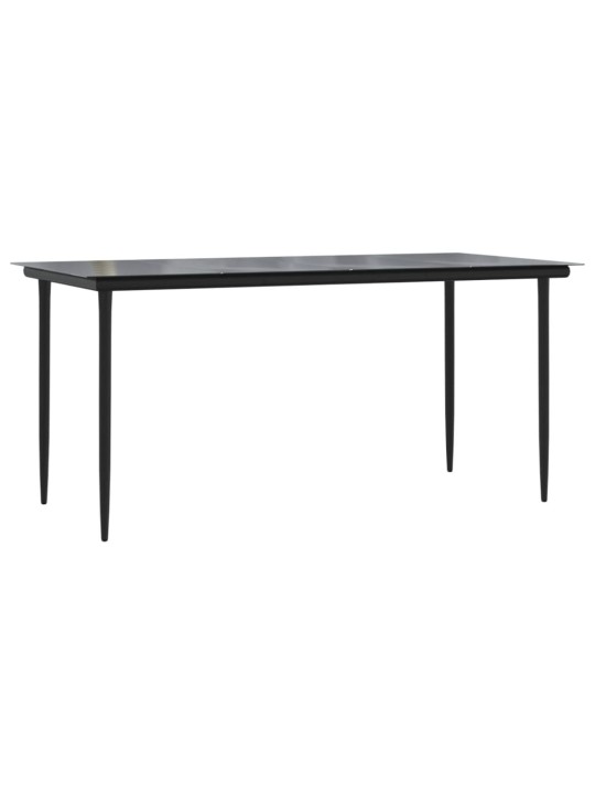 5-osaline aiamööbli komplekt, tumehall, polürotang