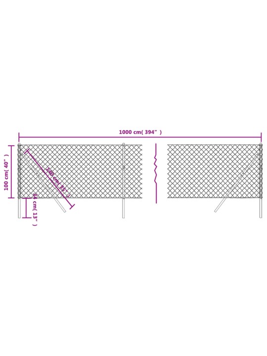 Võrkaed, antratsiithall, 1 x 10 m