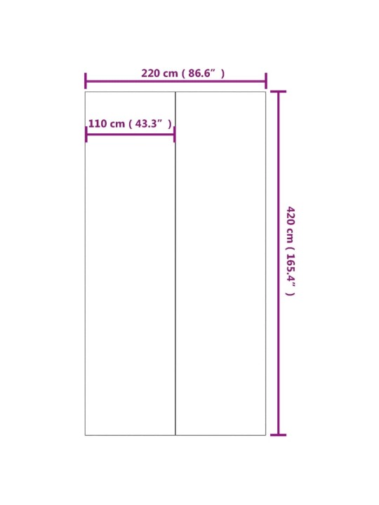 Basseini alusriie, helehall, 420x220 cm, polüestergeotekstiil