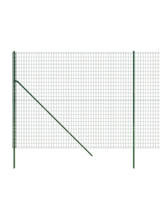 Traataed, roheline, 1,4 x 10 m, tsingitud teras