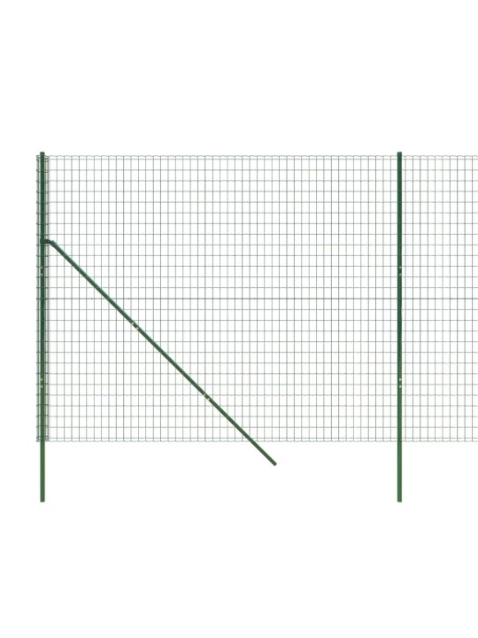 Traataed, roheline, 1,6 x 25 m, tsingitud teras