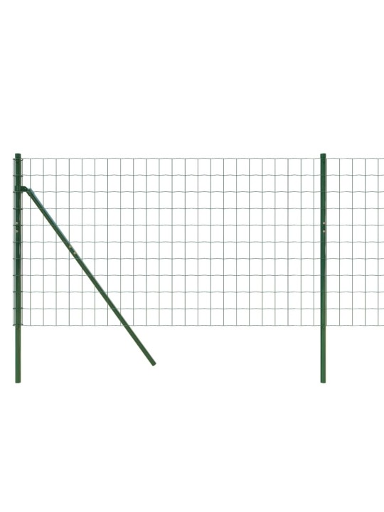 Traataed, roheline, 0,8 x 25 m, tsingitud teras