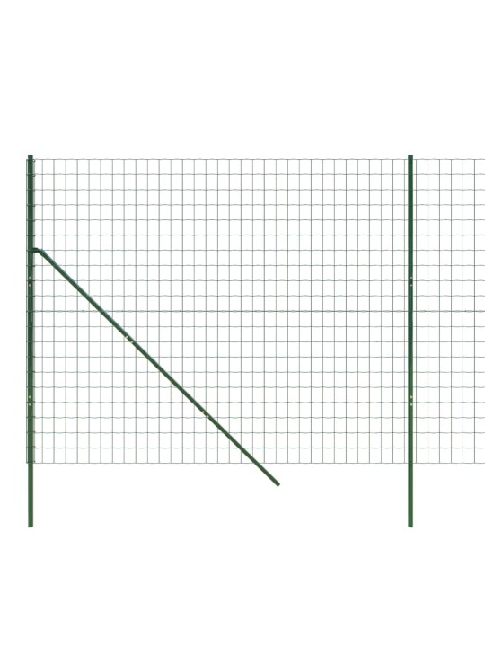 Traataed roheline 1,8x25 m tsingitud teras