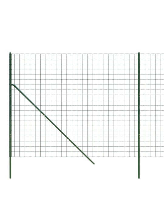 Traataed, roheline, 1,8 x 10 m, tsingitud teras