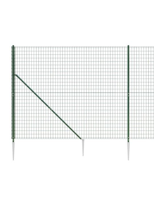 Traataed vaiadega, roheline, 1,4 x 10 m