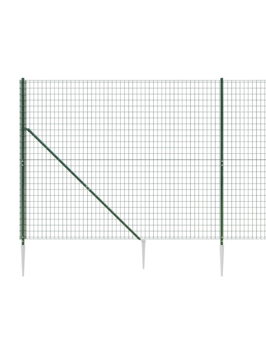 Traataed vaiadega, roheline, 1,6 x 25 m