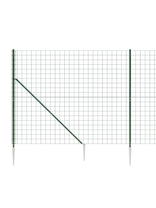 Traataed vaiadega, roheline, 1,4 x 25 m