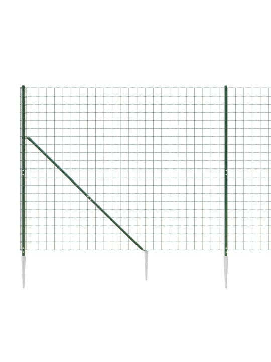 Traataed vaiadega, roheline, 1,6 x 25 m