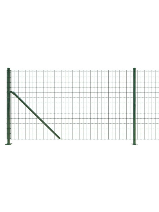 Traataed äärikuga, roheline, 0,8 x 25 m