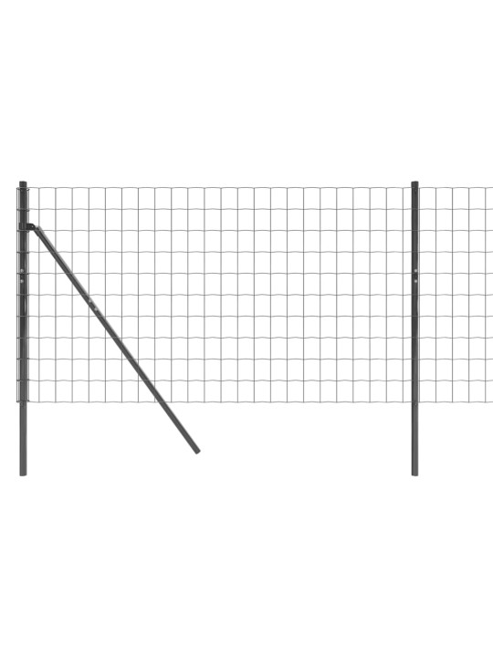 Traataed, antratsiithall, 0,8x10 m, tsingitud teras