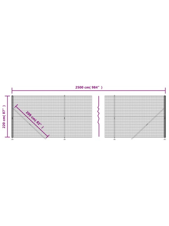 TRAATAED ÄÄRIKUGA, ANTRATSIITHALL, 2,2X25 M