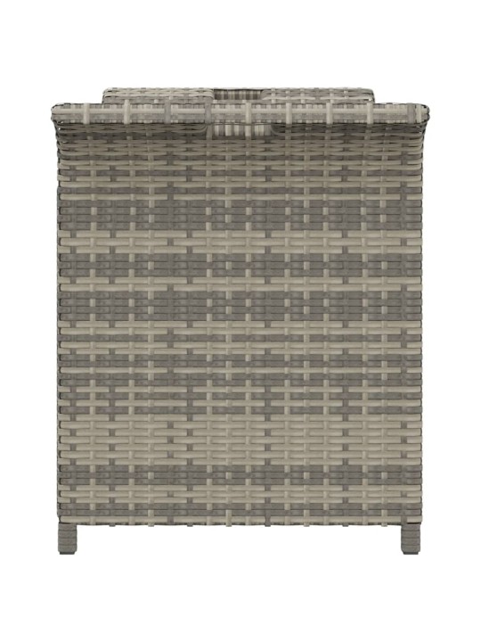 Aiapink istmepadjaga, hall, 116 x 46 x 57 cm, polürotang