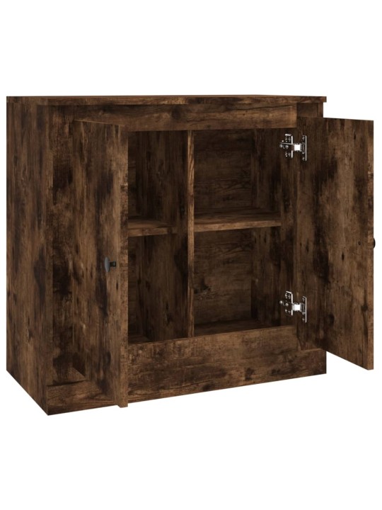 Puhvetkapp, suitsutatud tamm, 70 x 35,5 x 67,5 cm, tehispuit