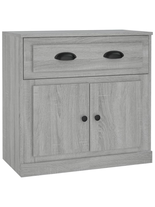Puhvetkapp, hall sonoma tamm, 70 x 35,5 x 67,5 cm, tehispuit